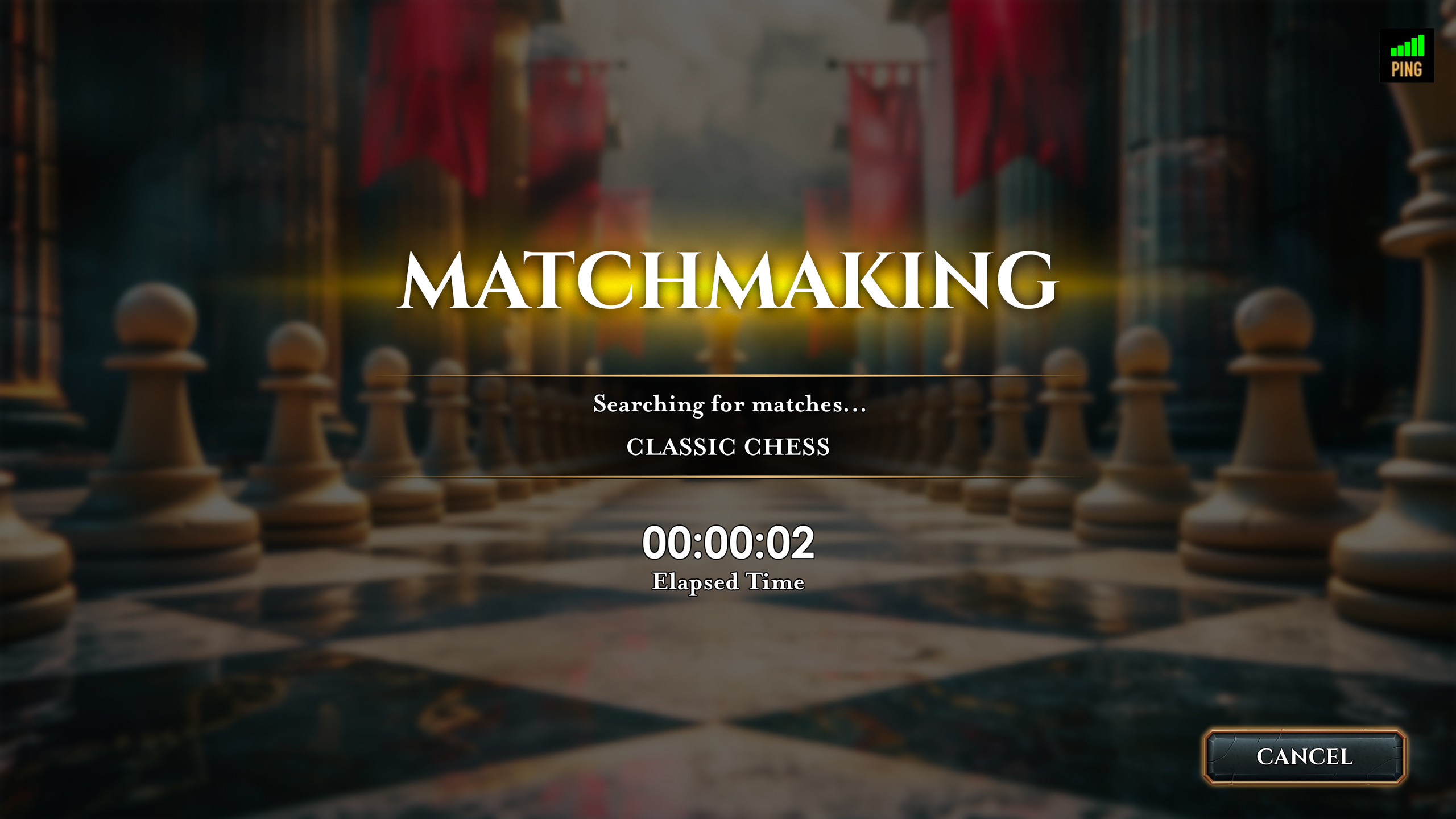 New Match Making Screen